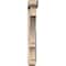 Ekena Millwork Balboa Craftsman Smooth Bracket w/ Offset Brace, Douglas Fir, 5 1/2"W x 28"D x 40"H BKT0604X28X40BOA04SDF - alternate 4